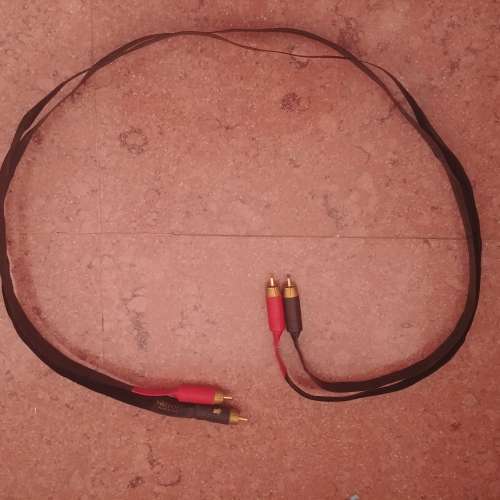 Nordost black knight flatline cable RCA 1M - 二手或全新影音線材