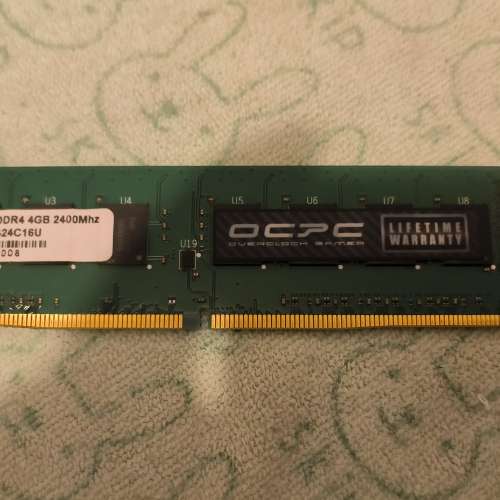 OCPC DDR4 2400 4gb *1