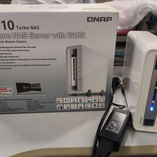 QNAP-TS110 NAS 500GB HDD 網絡磁碟機
