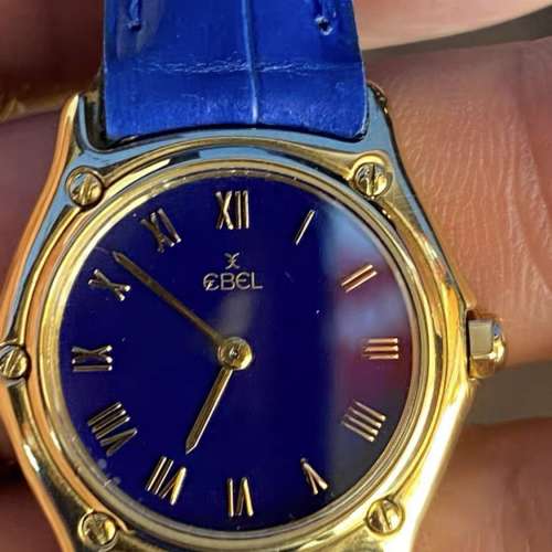 Ebel(玉寶)18K實金女裝手錶