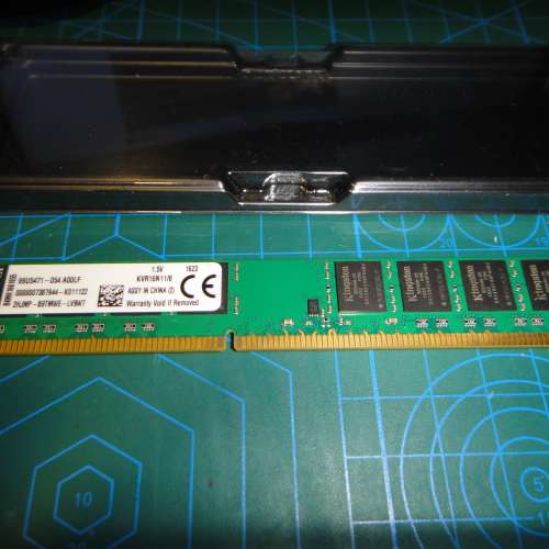 Kingston DDR3 1600 8GB Desktop Ram 雙面矮身