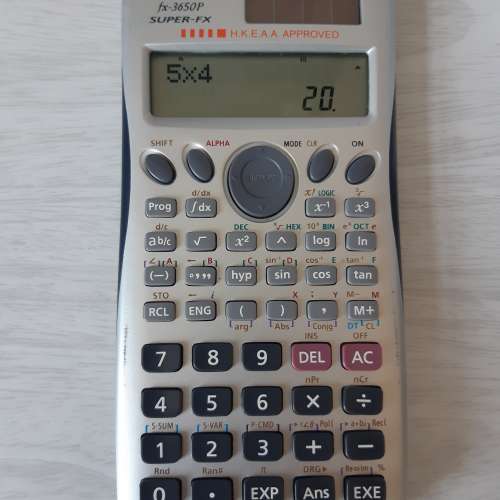 Casio fx-3650P fx3650p 計數機 計算機 考評局指定專用計算機 DSE計數機 calculato...