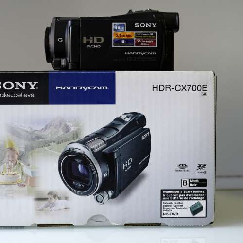 Sony HDR-CX700E 高清攝錄機
