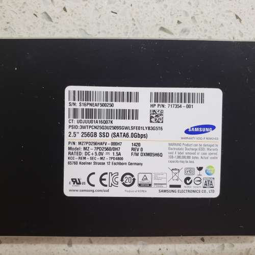 Samsung mz-7pd256(840 pro) MLC 256gb SSD