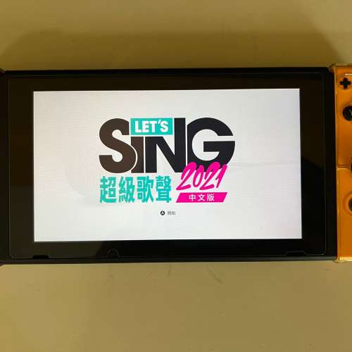Switch Let's Sing 2021 連兩枝USB咪 (85%新)