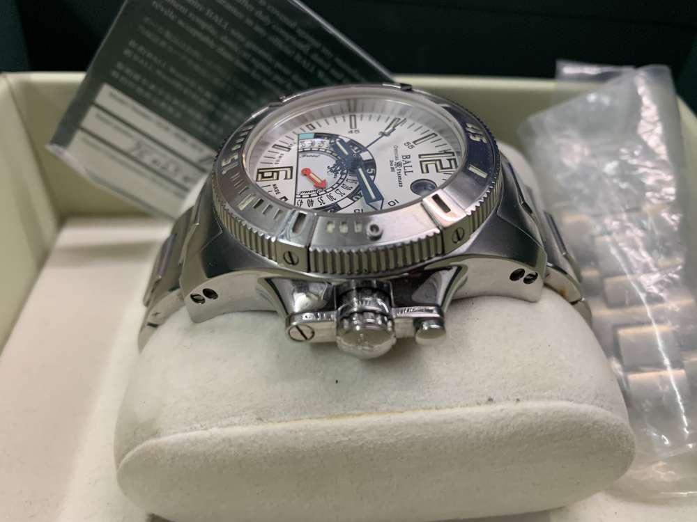 波爾錶Ball Engineer Hydrocarbon TMT, DT1016A-WH 溫度計款- 二手或