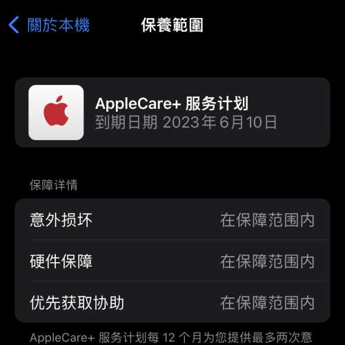 iPhone 12 mini 128GB with apple care