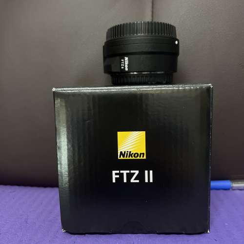超平 完美無瑕 全套有盒 Nikon FTZ II FTZII Nikon Z Body To Nikon F Len