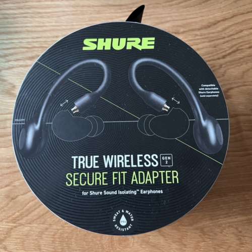 Shure 第二代真無線轉換器 True Wireless Secure Fit Adapter Gen 2 RMCE-TW2