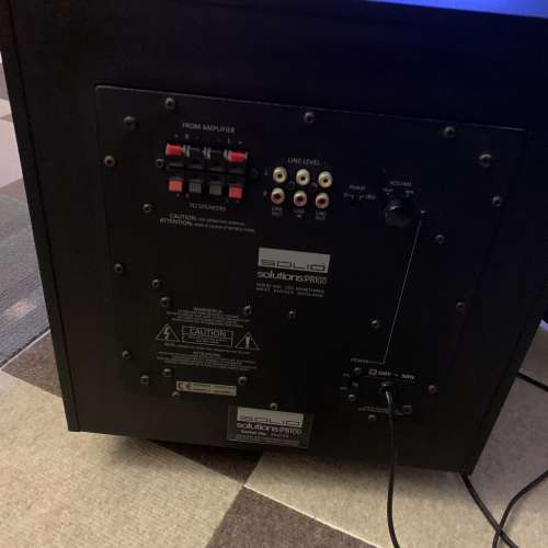 Solid solutions pb100 subwoofer sales