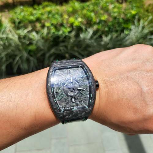 Franck muller vanguard hot sale carbon krypton