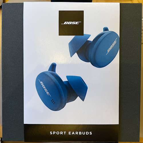 買賣全新及二手藍芽免提, 手機通訊- 全新未開封Bose Sport Earbuds 藍