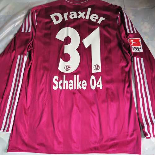11/12 史浩克作客 *長袖球員版* x Draxler 連德甲絨章 size L