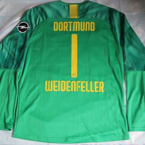 19/20 多蒙特GK x Weidenfeller 連Sponsor size XL (約Nike / Adidas L)