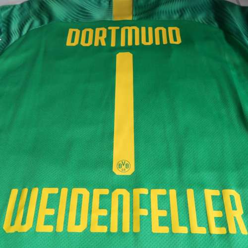 19/20 多蒙特GK x Weidenfeller 連Sponsor size XL (約Nike / Adidas L)