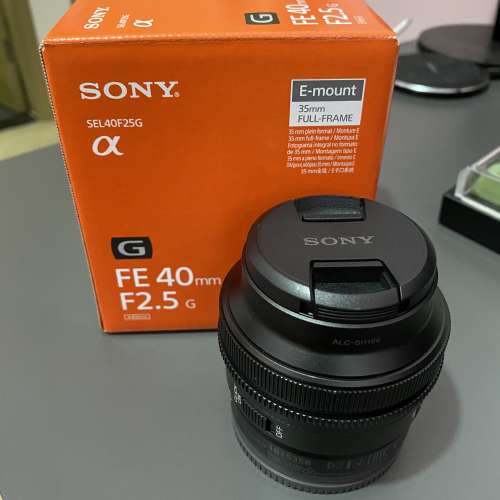 Sony FE 40mm F2.5 G 全套有保