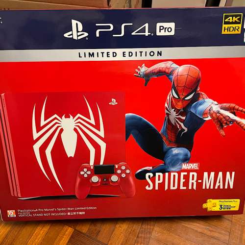 PS4 Pro 1TB (Spider-man)特別版