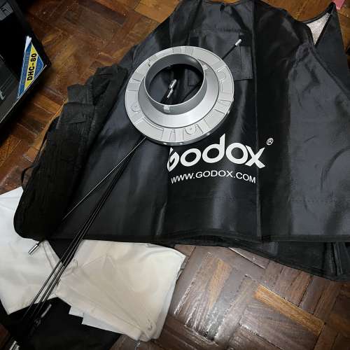 Godox 神牛60x60cm Grid Softbox 正方形柔光箱保榮mount