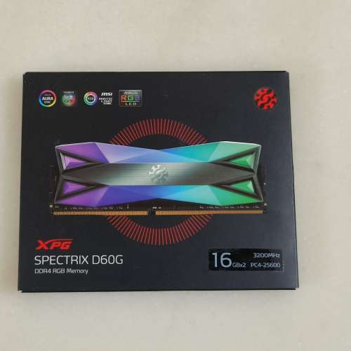 ADATA XPG SPECTRIX D60G DDR4 RGB 3200MHz 32GB