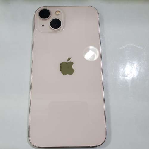 iPhone 13 128gb粉红色 香港行貨 99.9新，電池健康度100% 原廠保養至2023年3月6日