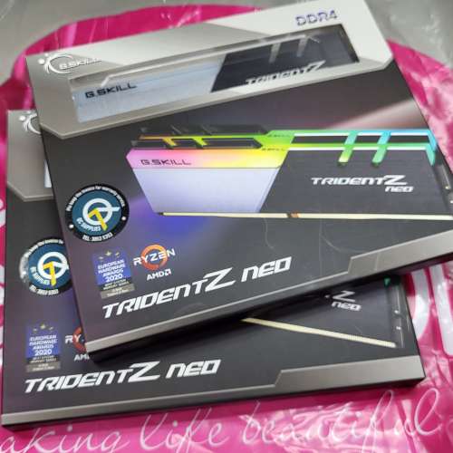 G.skill Trident Z NEO DDR4 3600MHZ (16GB x2) 32GB kit (cl 16-19-19-39)