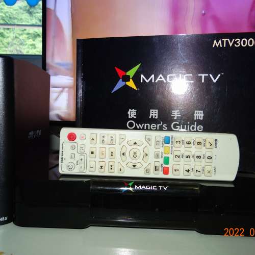 Magic tv 3000 外置500GB硬碟＋說明書