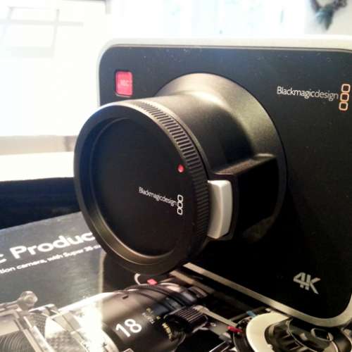 90% New Blackmagic Design Production Camera 4K (EF Mount) NOT Pocket Camera