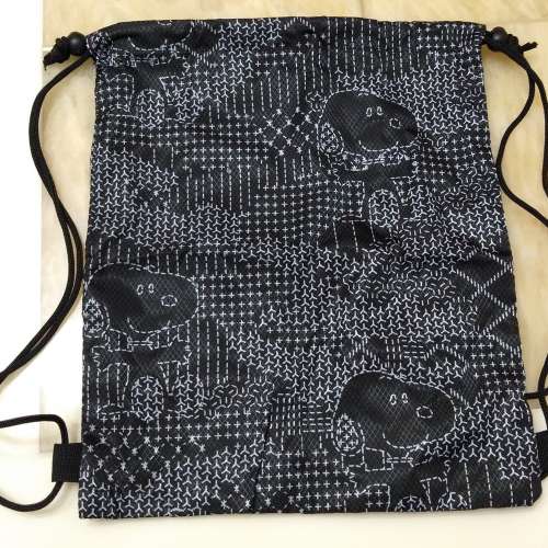 7-11 SNOOPY ON BRIDGE 黑色背囊