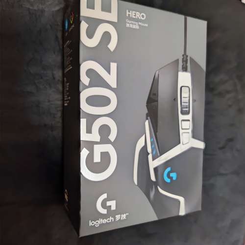 全新未開封 Logitech G502 SE Hero RGB 25600DPI Gaming Mouse