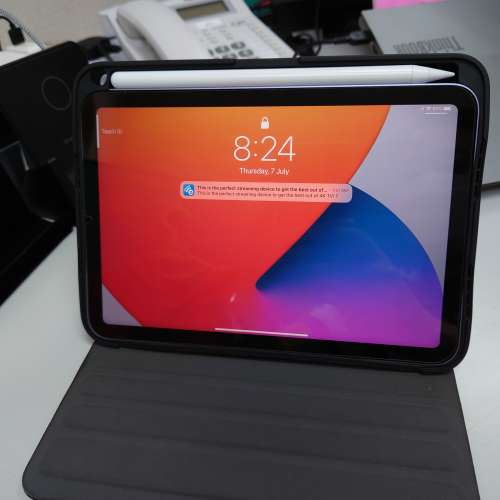iPad mini 6 WiFi 版 64G 紫色全套有盒