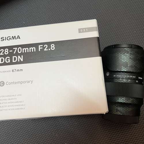(長保極新） Sigma 28-70mm F2.8 DG DN | Contemporary (Sony FE mount）合A1, A74...