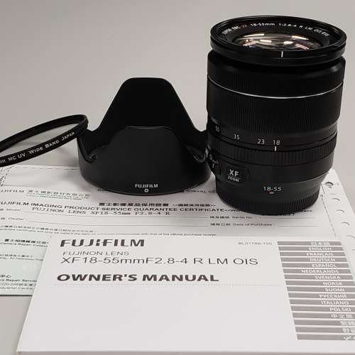 買賣全新及二手自動對焦鏡頭, 攝影產品- Fujifilm XF18-55mmf2.8-4 XF