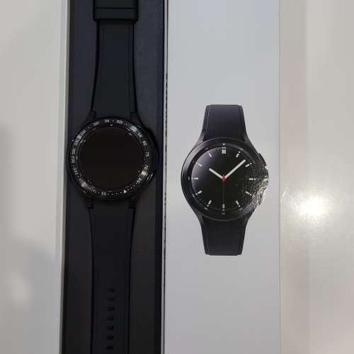 行貨Samsung watch4 classic 46mm Lte黑色