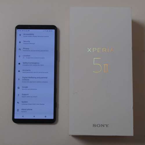 Sony Xperia 5 ii 5G 黑色 港行雙卡