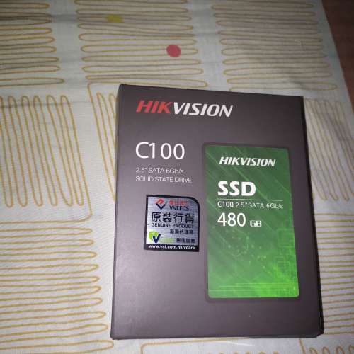 Hikvision C100 480GB SSD , WD 1TB HDD + SEAGATE 1TB 外置HDD