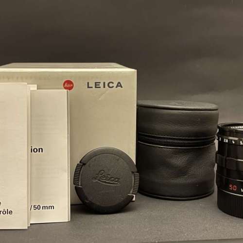 黑漆 Black Paint** Leica 50mm f/1.4 Summilux-M III Pre-a #11623 98% New