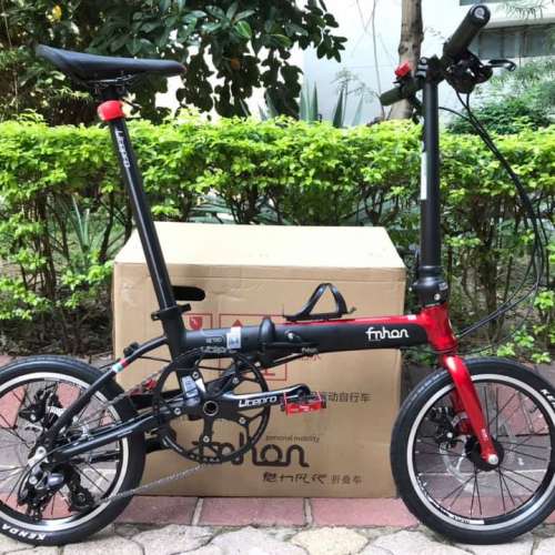 2021 新款 FNHON KA 1416 16吋 外3速 碟剎 鋁合金 折叠車 送叮叮水架前後蛙燈