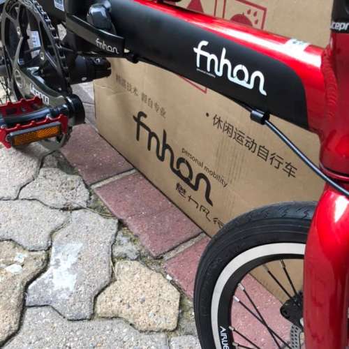 2021 新款 FNHON KA 1416 16吋 外3速 碟剎 鋁合金 折叠車 送叮叮水架前後蛙燈