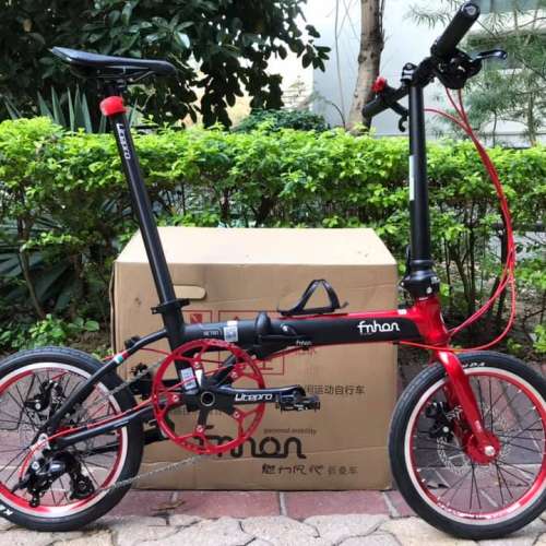 2021 新款 FNHON KA 1416 16吋 外3速 碟剎 鋁合金 折叠車 送叮叮水架前後蛙燈