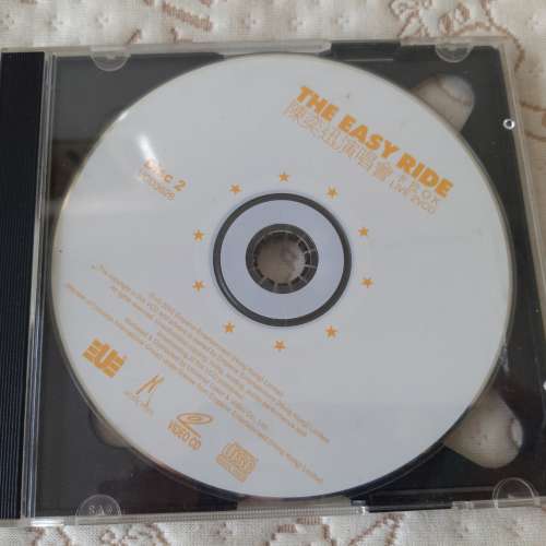 二手VCD - The Easy Ride 陳奕迅演唱會 卡拉ok Live 2VCD (沒有封面包裝)
