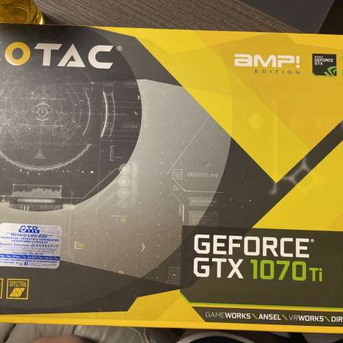 8GB ZOTAC GeForce GTX 1070TI AMP Edition