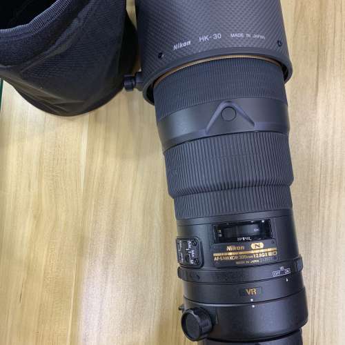 平放 95-98% Nikon AF-S 300mm f2.8 VR II 328 300 2.8