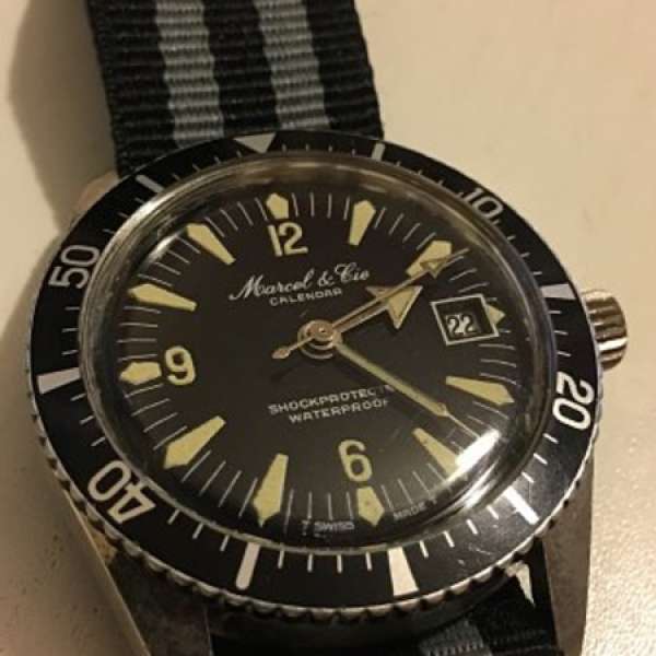Vintage Marcel & Cie 5ATM Diver's Watch