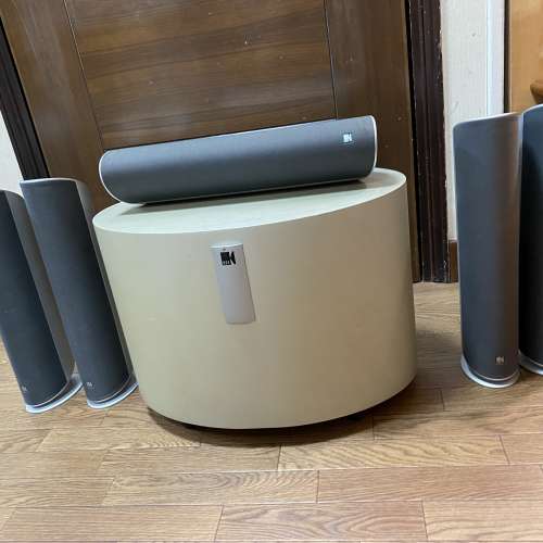 KEF HTS5001 Satellite Speakers And KEF PSW2500 Subwoofer DCFever Com