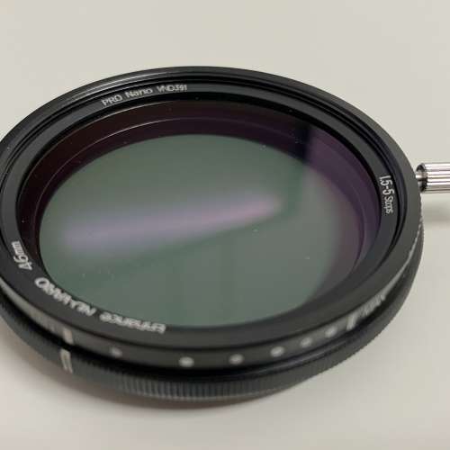 Nisi 46mm Enhance Variable ND VND 1.5-5 stops 可調減光鏡