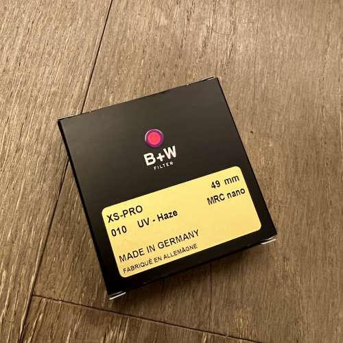 B+W 49mm xs-Pro MRC nano uv-haze filter