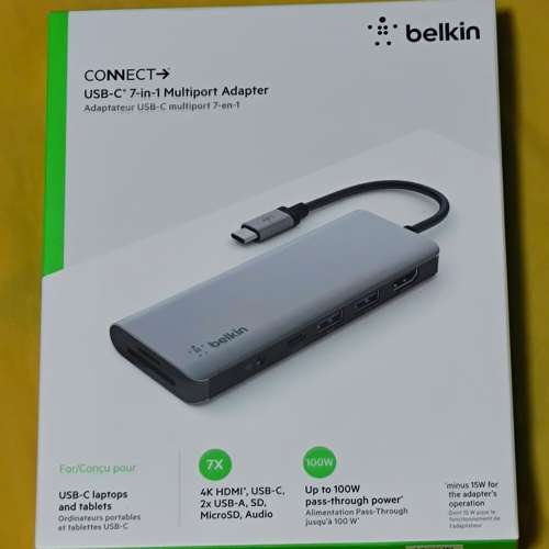 Belkin - USB-C 7 合 1 多媒體集線器