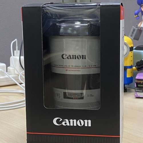 Canon EF LENS DOUBLE WALL MUG EF 70-200mm f/2.8L IS II USM 水杯 全新