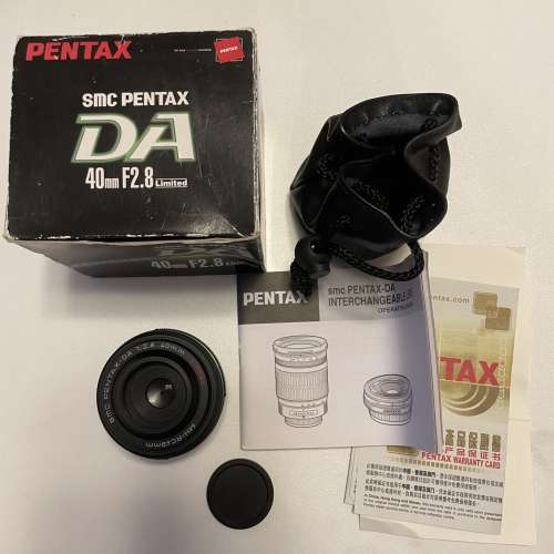 Pentax DA 40mm 2.8 Limited