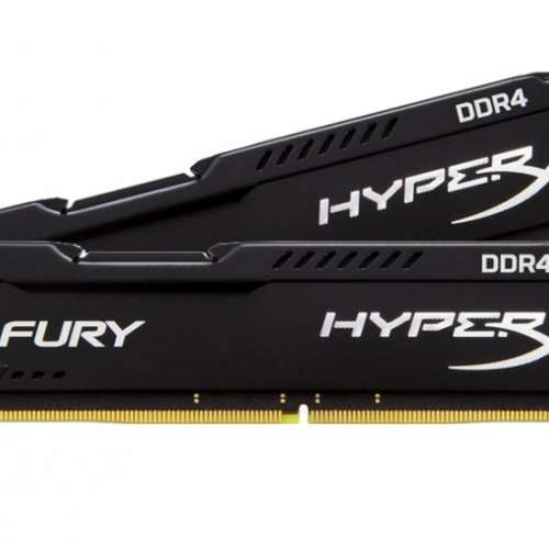 Kingston HyperX Fury 16GB DDR4 2400 Memory Kit  套裝  (8GB x2)  支持 XMP  (景...